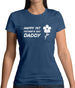 Happy 1St Fathers Day Daddy [Flower] Womens T-Shirt