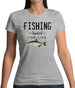 Fishing Hooked For Life Womens T-Shirt