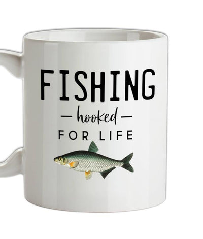 Fishing Hooked For Life Ceramic Mug