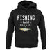 Fishing Hooked For Life Unisex Hoodie