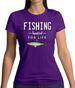 Fishing Hooked For Life Womens T-Shirt