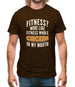 Fitness Whole Chicken In My Mouth Mens T-Shirt