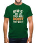 Fitness Donut In My Mouth Mens T-Shirt