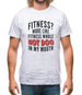 Fitness Hot Dog In My Mouth Mens T-Shirt