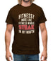 Fitness Steak In My Mouth Mens T-Shirt