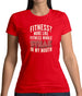 Fitness Steak In My Mouth Womens T-Shirt