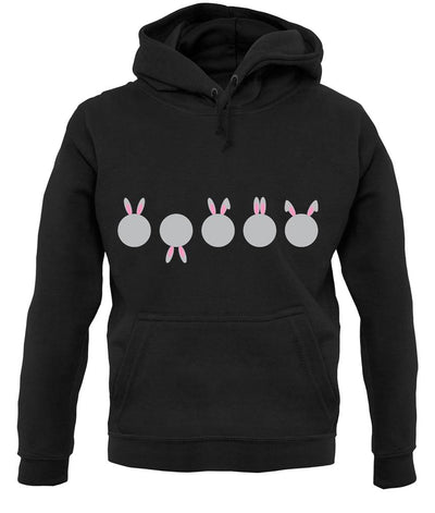 Five Bunnies unisex hoodie