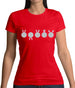 Five Bunnies Womens T-Shirt