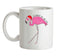 Flamingo All The Way Ceramic Mug