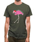 Flamingo All The Way Mens T-Shirt