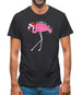 Flamingo All The Way Mens T-Shirt