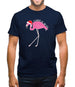 Flamingo All The Way Mens T-Shirt