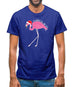 Flamingo All The Way Mens T-Shirt