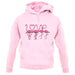 Flamingo Love unisex hoodie