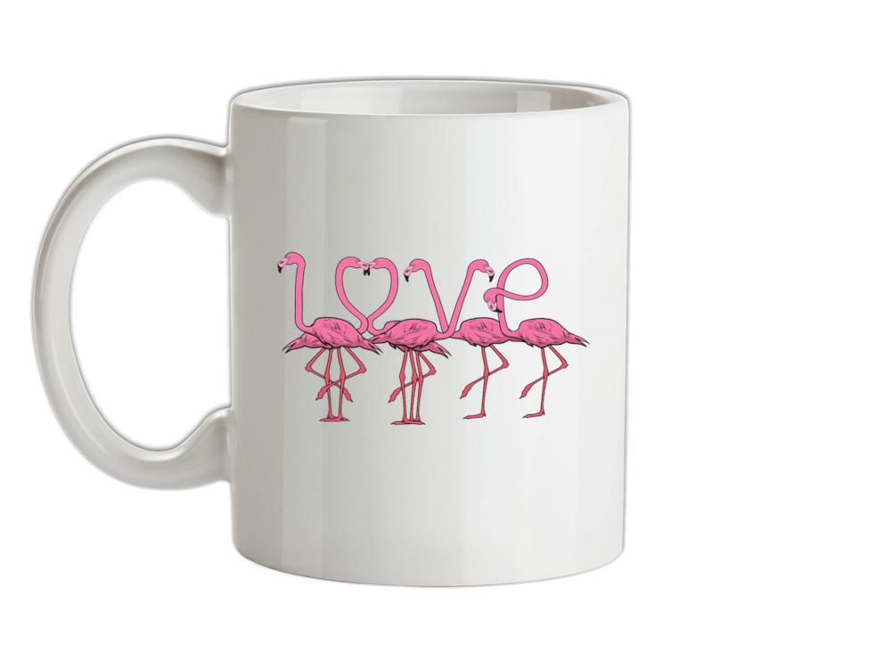 Flamingo Love Ceramic Mug