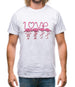 Flamingo Love Mens T-Shirt