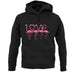 Flamingo Love unisex hoodie