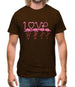 Flamingo Love Mens T-Shirt