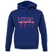 Flamingo Love unisex hoodie