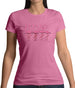 Flamingo Love Womens T-Shirt