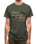 Float Like A Butterfly Skim Like A Bee Mens T-Shirt