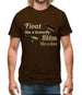 Float Like A Butterfly Skim Like A Bee Mens T-Shirt