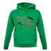 Float Like A Butterfly Skim Like A Bee unisex hoodie