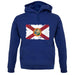 Florida Grunge Style Flag unisex hoodie