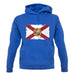Florida Grunge Style Flag unisex hoodie