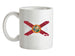 Florida Grunge Style Flag Ceramic Mug
