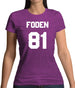 Foden 81 Womens T-Shirt