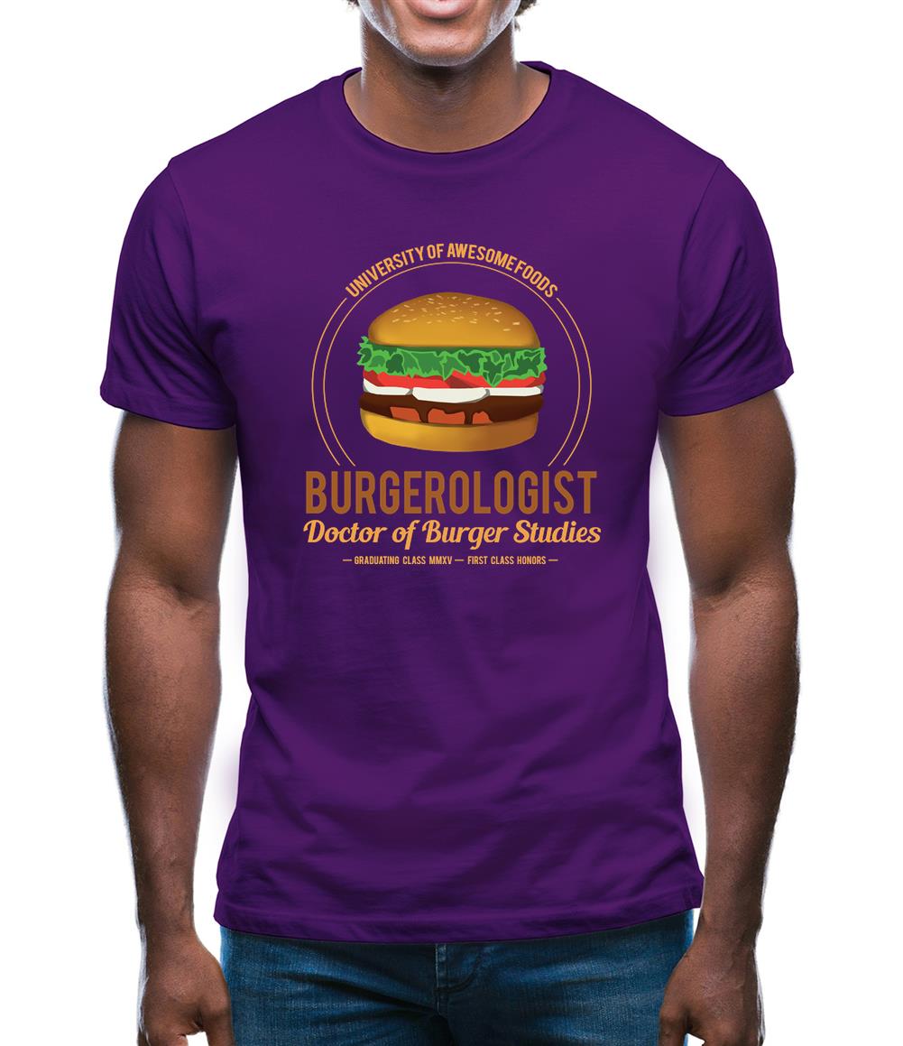 Burgerologist Mens T-Shirt