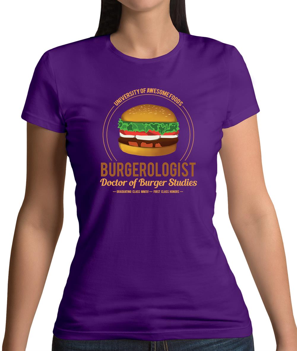 Burgerologist Womens T-Shirt