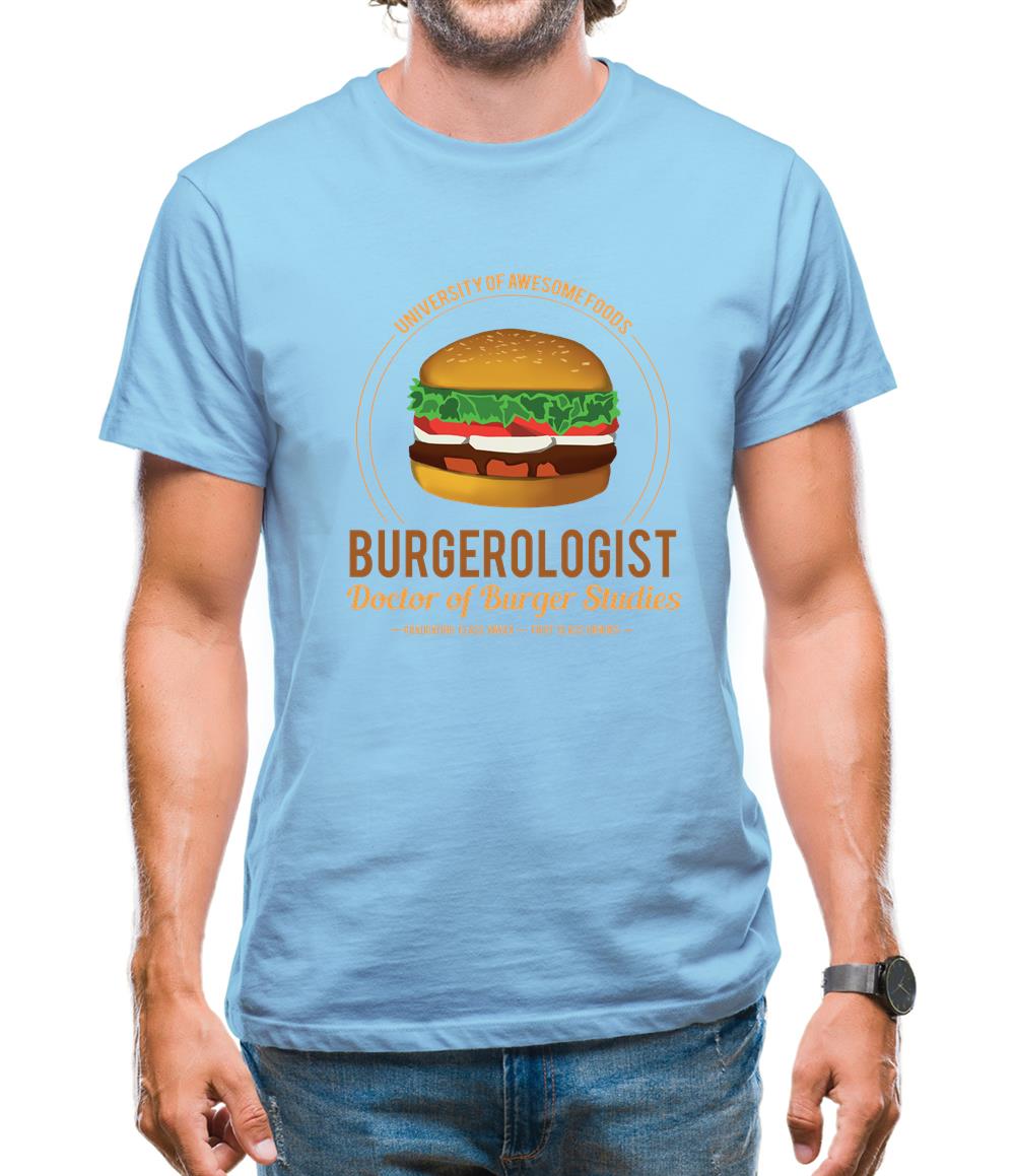 Burgerologist Mens T-Shirt