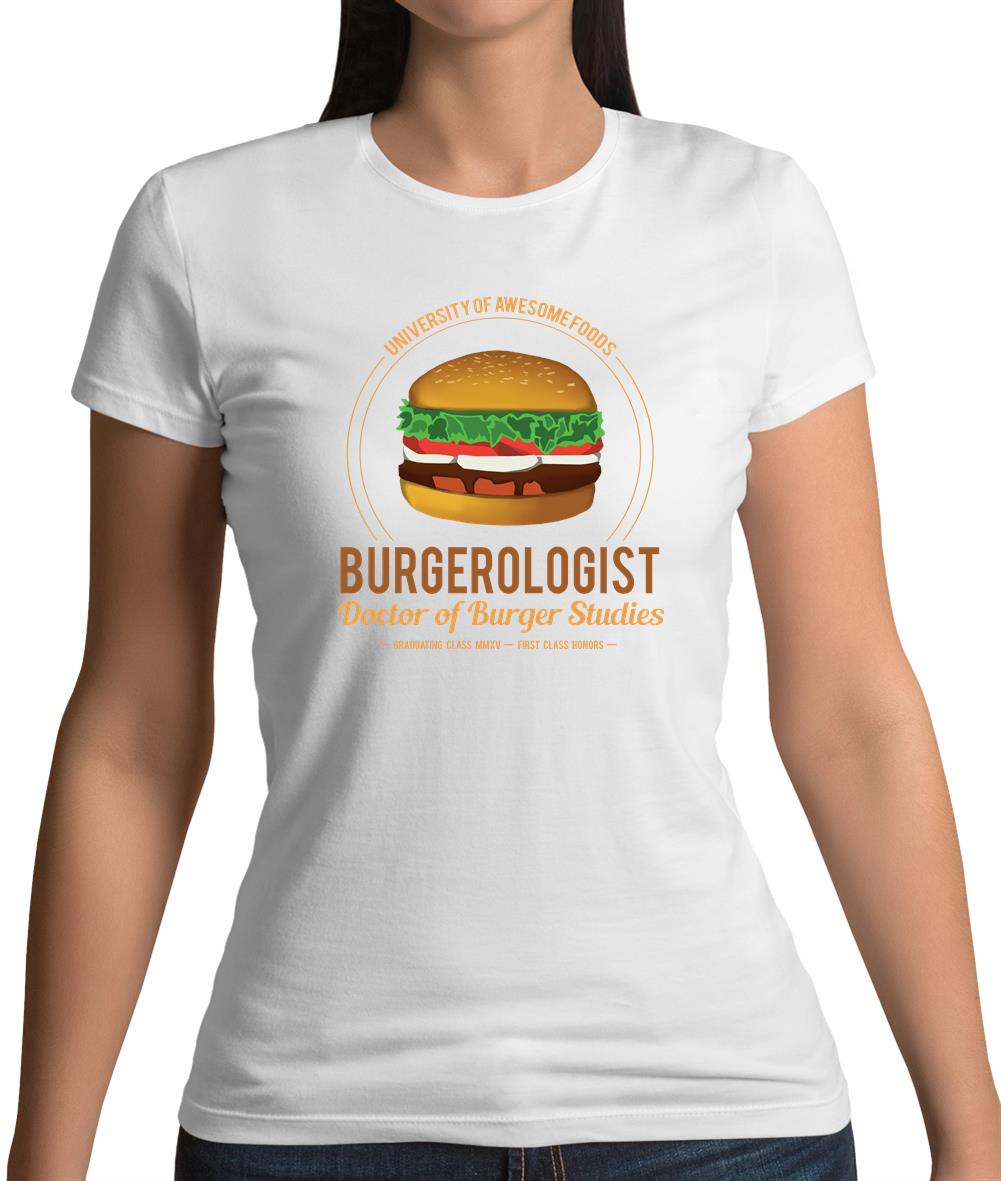 Burgerologist Womens T-Shirt