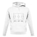 Football Pitch Diagram unisex hoodie