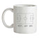 Football Ground Diagram Ceramic Mug
