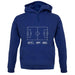 Football Pitch Diagram unisex hoodie