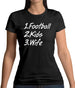 Football Kids Wife Womens T-Shirt