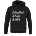 Football Kids Wife unisex hoodie