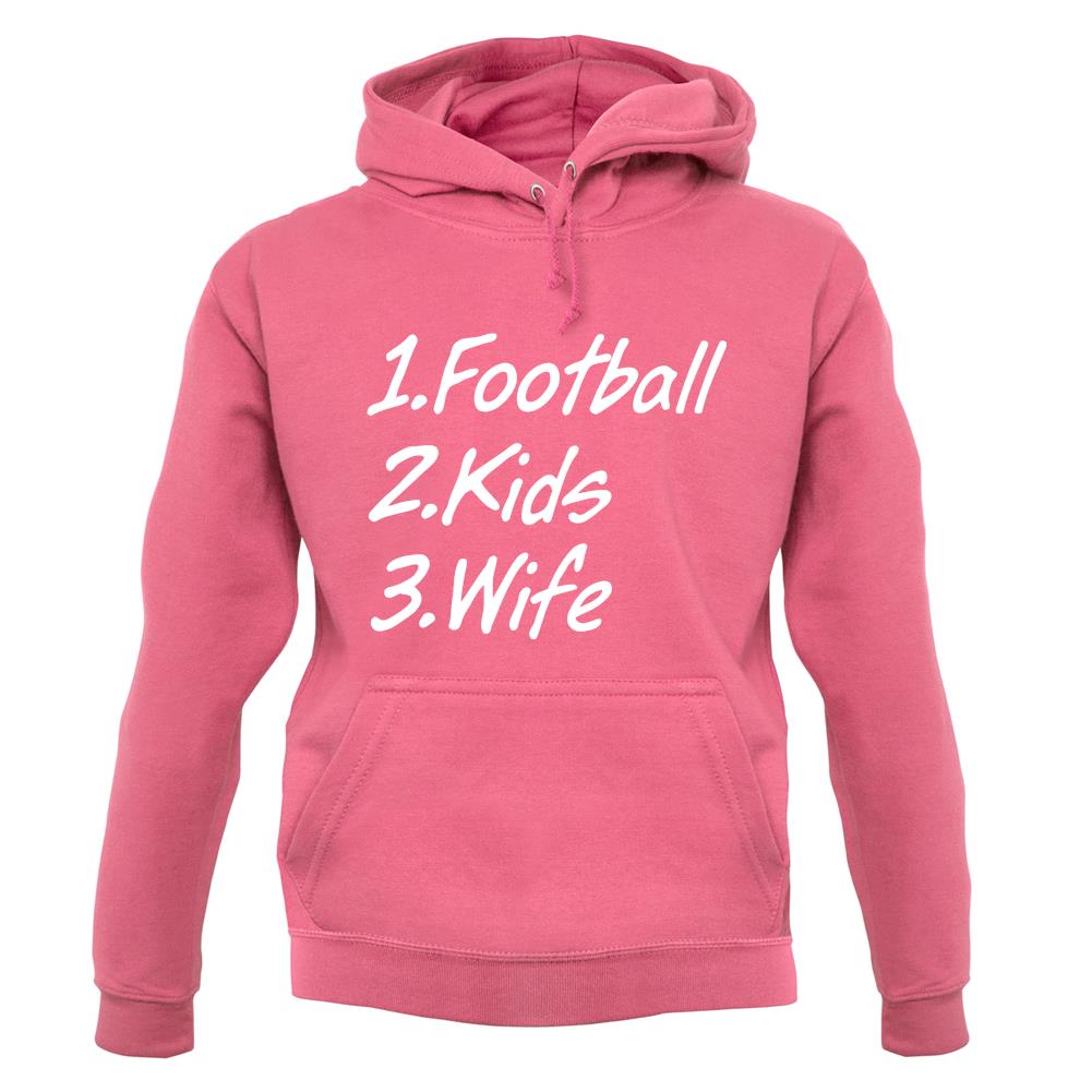 Football Kids Wife unisex hoodie