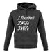 Football Kids Wife unisex hoodie