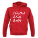 Football Kids Wife unisex hoodie