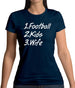 Football Kids Wife Womens T-Shirt