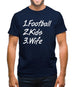 Football Kids Wife Mens T-Shirt