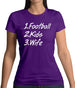 Football Kids Wife Womens T-Shirt