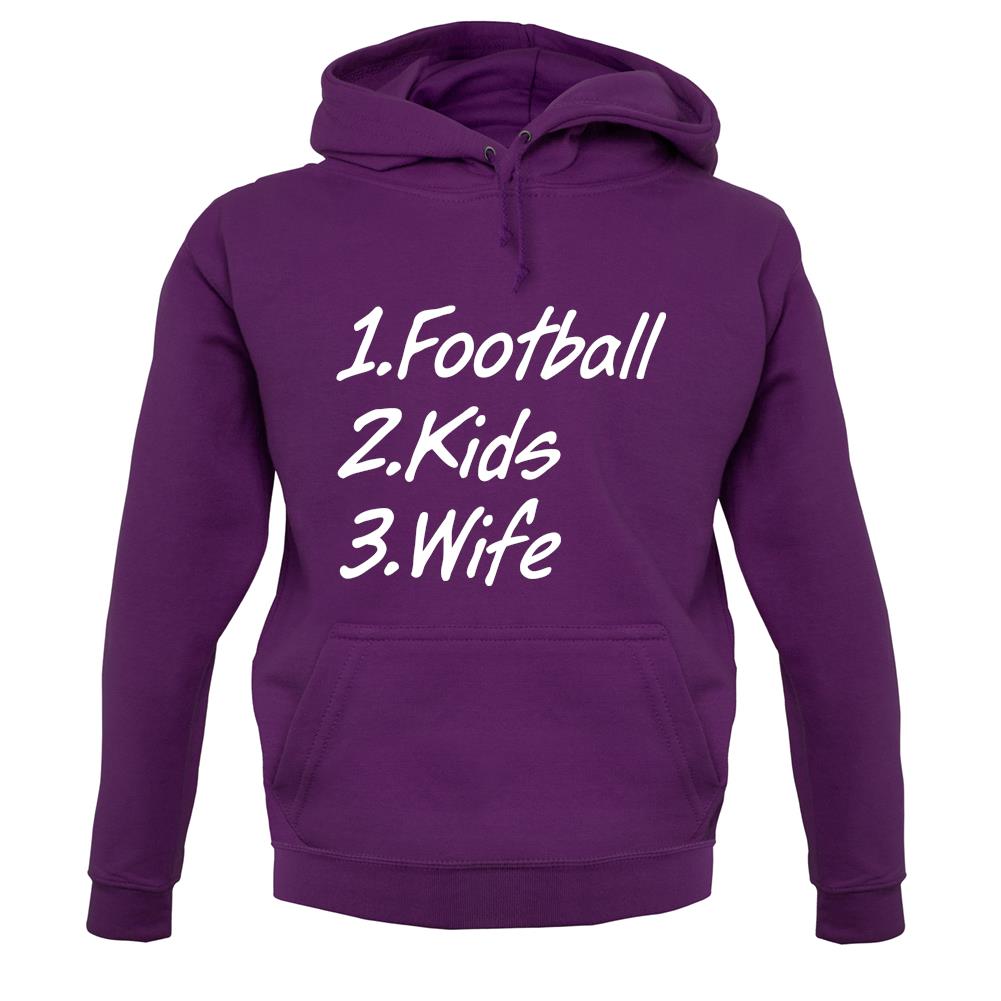 Football Kids Wife unisex hoodie