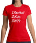 Football Kids Wife Womens T-Shirt
