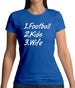 Football Kids Wife Womens T-Shirt