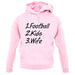 Football Kids Wife unisex hoodie